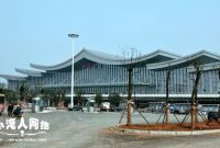 建设中的武广客运专线衡阳东站